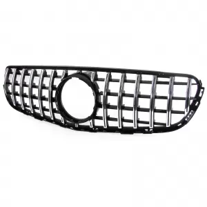 Sport grille black chrome for Mercedes GLC X253 Coupe C253 15-19