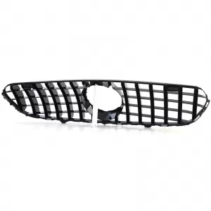 Sport grille black chrome for Mercedes GLC X253 Coupe C253 15-19
