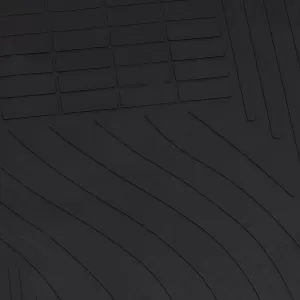 Car Rubber Floor Mats Black Premium Set for Peugeot 508 I 10-18