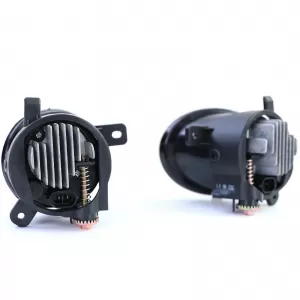 Clear Glass LED Fog Lights Black Smoke for Audi A4 8K A6 4F Q5 Seat Exeo
