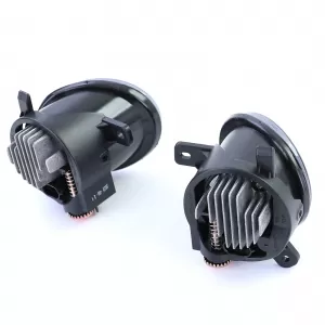 Clear Glass LED Fog Lights Black Smoke for Audi A4 8K A6 4F Q5 Seat Exeo
