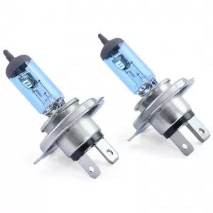 NEOLUX Osram H4 Blue Light 60/55W 12V Halogen Bulbs Xenon Look 2 Pieces