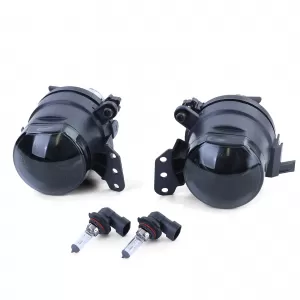 Projector fog lights with lens black smoke fits BMW 3 Series E90 E91