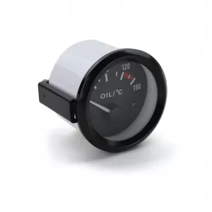 52mm auxiliary gauge oil temperature youngtimer classic black