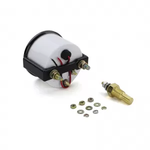 52mm auxiliary gauge oil temperature youngtimer classic black