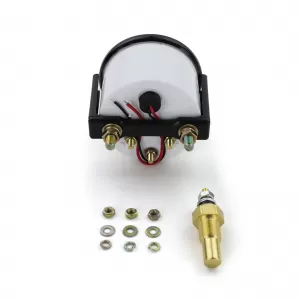52mm auxiliary gauge oil temperature youngtimer classic black