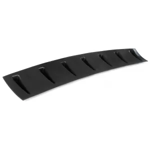 Universal rear bumper diffuser with 7 fins carbon look-image-6191992