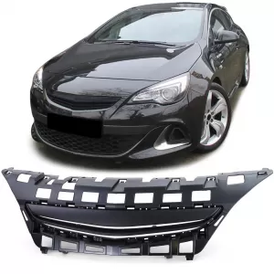 Sport grille without emblem black suitable for Opel Astra J GTC 3-door 12-18