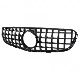 Sport radiator grille gloss black for Mercedes GLC X253 Coupe C253 2015-2019