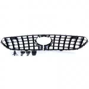 Sport radiator grille gloss black for Mercedes GLC X253 Coupe C253 2015-2019