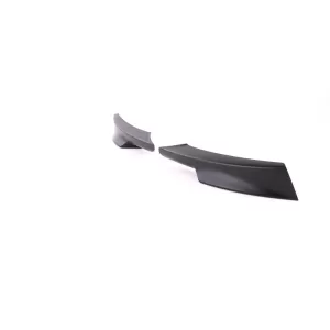 Front spoiler flaps splitter black matte fits for 3 Series BMW E90 E91 08-12