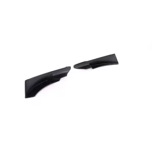Front spoiler flaps splitter black matte fits for 3 Series BMW E90 E91 08-12