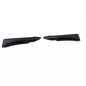 Front spoiler flaps splitter black matte fits for 3 Series BMW E90 E91 08-12