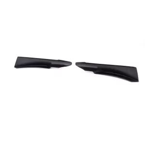 Front spoiler flaps splitter black matte fits for 3 Series BMW E90 E91 08-12