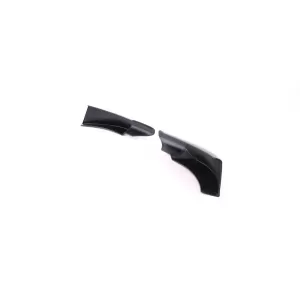 Front spoiler flaps splitter black matte fits for 3 Series BMW E90 E91 08-12