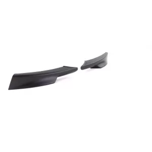 Front spoiler flaps splitter black matte fits for 3 Series BMW E90 E91 08-12