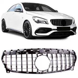 Sport grille black gloss for Mercedes CLA C117 16-19