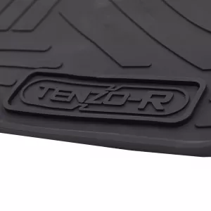 Car Rubber Floor Mats Black Premium Set suitable for 7 Series BMW F01 2008-2015