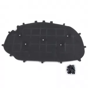 Bonnet insulation mat with clips for VW Golf 6 Sedan Variant 08-13