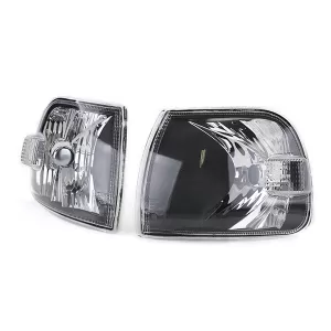 Clear glass indicator black for VW Bus T4 Multivan Caravelle from 96