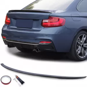 image-60-Performance hátsó spoiler ajak fényes fekete BMW 2-es F22 F23 modellekhez