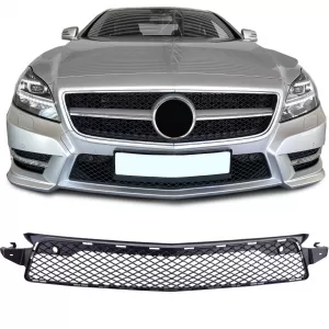 Radiator grille mesh in bumper for Mercedes CLS C218 X218 11-14 with AMG package