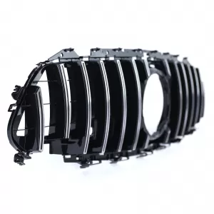 Sport grille chrome glossy black for Mercedes CLS C257 from 17