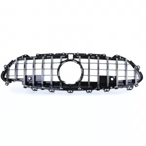 Sport grille chrome glossy black for Mercedes CLS C257 from 17