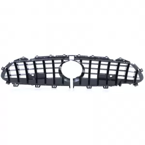 Sport grille chrome glossy black for Mercedes CLS C257 from 17
