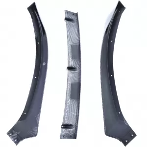 Front spoiler lip performance carbon look for VW Golf 6 5K1 2008-2012