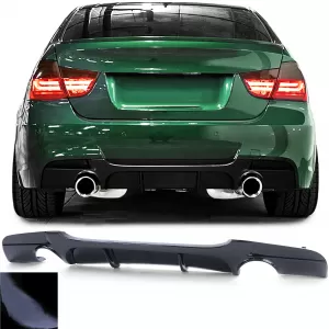 Rear diffuser Performance black gloss fits for 3 Series BMW E90 E91 335d 335i