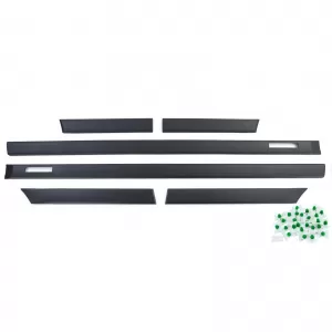 Door trim impact moldings 6-piece set fits BMW 3 Series E36 Coupe Cabrio M 90-99