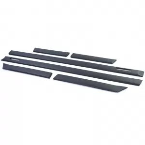 Door trim impact moldings 6-piece set fits BMW 3 Series E36 Coupe Cabrio M 90-99