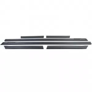 Door trim impact moldings 6-piece set fits BMW 3 Series E36 Coupe Cabrio M 90-99