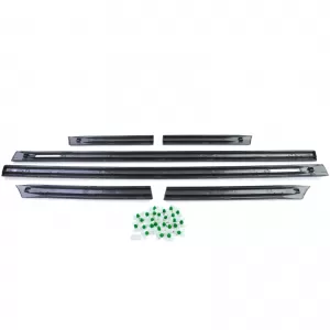 Door trim impact moldings 6-piece set fits BMW 3 Series E36 Coupe Cabrio M 90-99