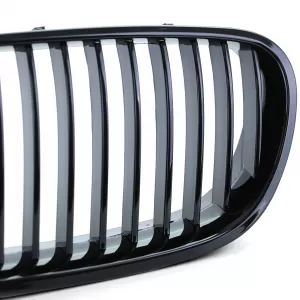 Grilaj sport Performance lucios negru potrivit pentru BMW Seria 5 F10 F11 10-17-image-6192332