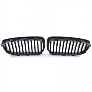 Grilaj sport Performance lucios negru potrivit pentru BMW Seria 5 F10 F11 10-17-image-6192333