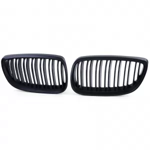 Double Slat Performance Kidney Grille Black for 3 Series BMW E92 E93 2005-2010