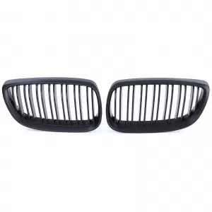 Double Slat Performance Kidney Grille Black for 3 Series BMW E92 E93 2005-2010