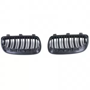 Double Slat Performance Kidney Grille Black for 3 Series BMW E92 E93 2005-2010