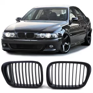 Sport grille front grill black for 5 Series BMW E39 1995-2003