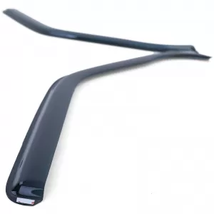 Wind deflector rain deflector wind protection black smoke for VW T4 bus transporter