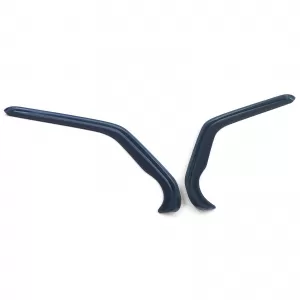 Wind deflector rain deflector wind protection black smoke for VW T4 bus transporter