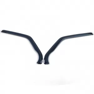 Wind deflector rain deflector wind protection black smoke for VW T4 bus transporter