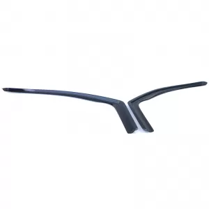 Wind deflector rain deflector wind protection black smoke for VW Caddy 3 04-15