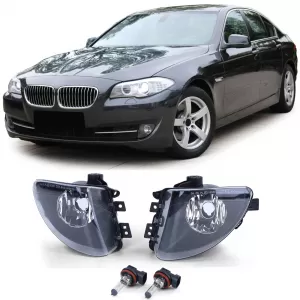 Fog light set right left suitable for 5 Series BMW F10 F11 10-13