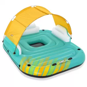 Bestway 5-person inflatable Sunny Lounge island with canopy 291x265x83cm
