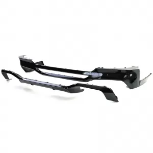 Rear Diffuser Performance Conversion + Black Tailpipes fits BMW X4 G02 18-21