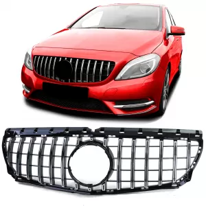 image-31-Sport hűtőrács fényes fekete króm Mercedes B-osztály W246 11-14