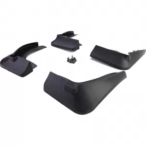 Mud flap set front and rear black for VW Golf 7 GTI GTD13-17
